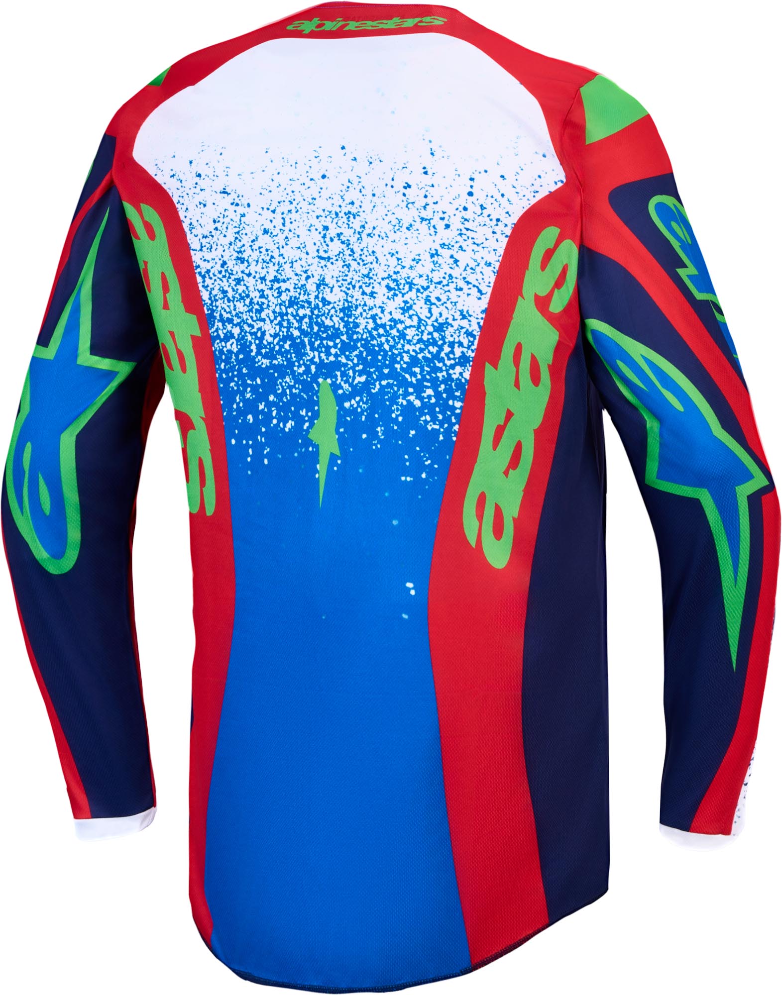 Alpinestars Fluid Drag Motocross Jersey blue/red/white L Figure 2