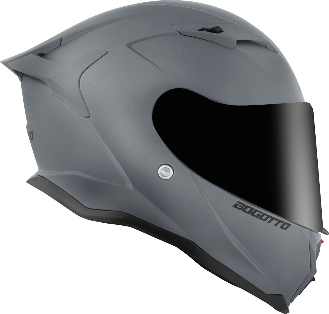 Bogotto H153 BT Bluetooth Helm hellgrau matt XL Abbildung 2