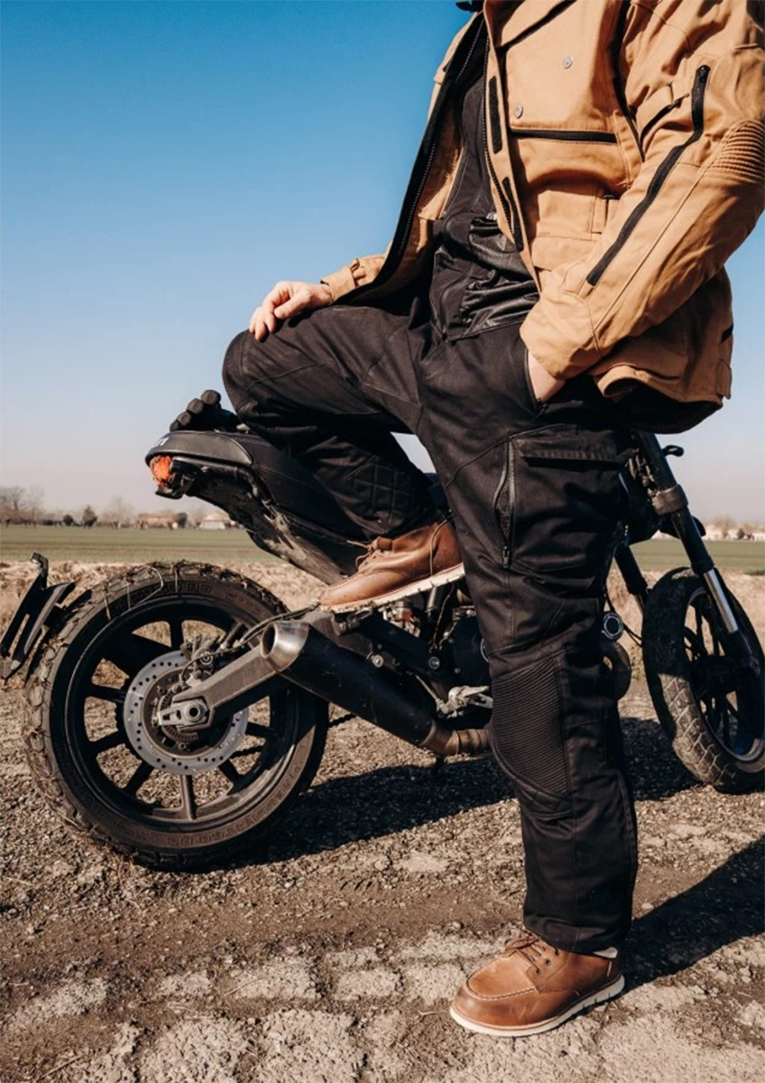 HolyFreedom Explorer Motorrad Textilhose schwarz M Abbildung 3