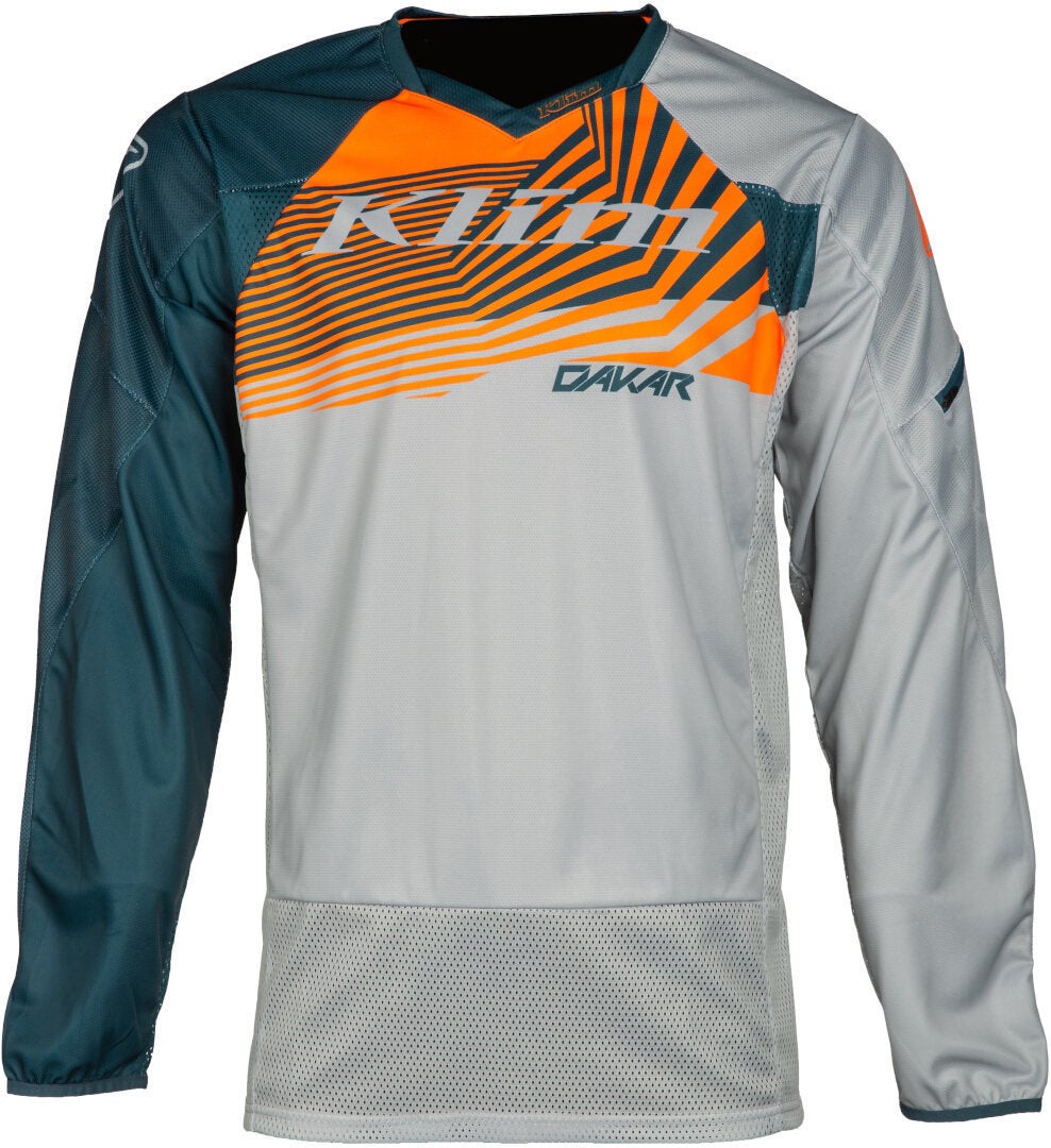 Klim Dakar 2023 Motocross trøje gul/grå M Figur 5