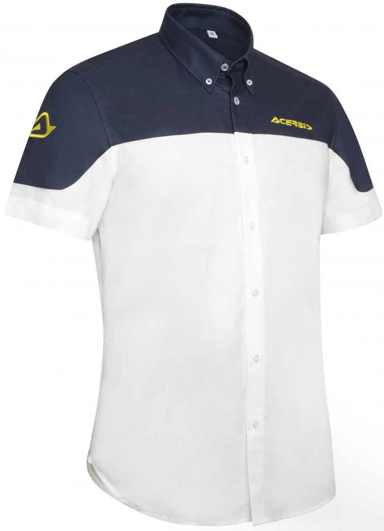 Acerbis Team Hemd weiß/blau 3XL Abbildung 3
