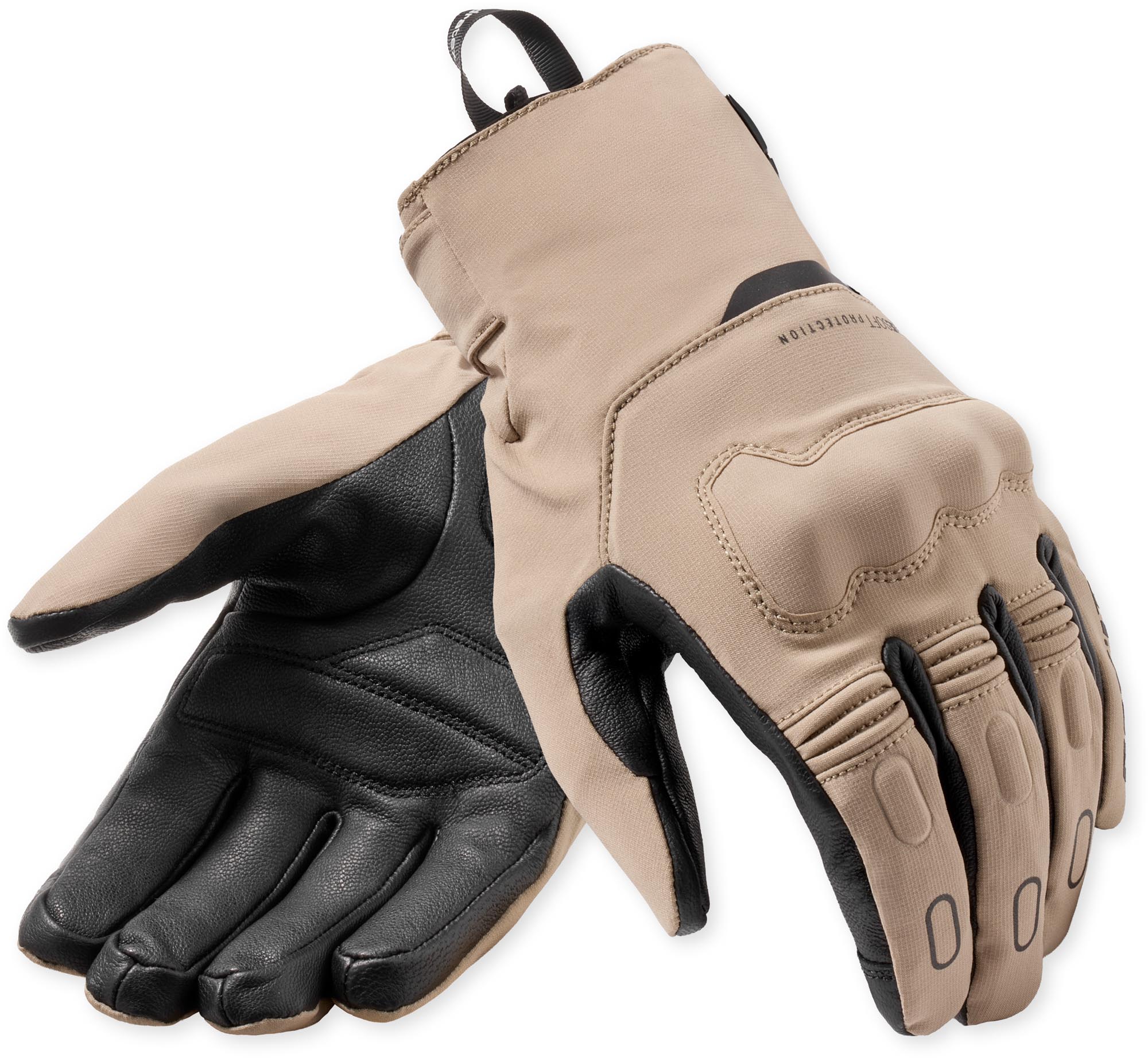 Revit Cassini 2 H2O Gants de moto imperméables Sable/Noir S Figure 1