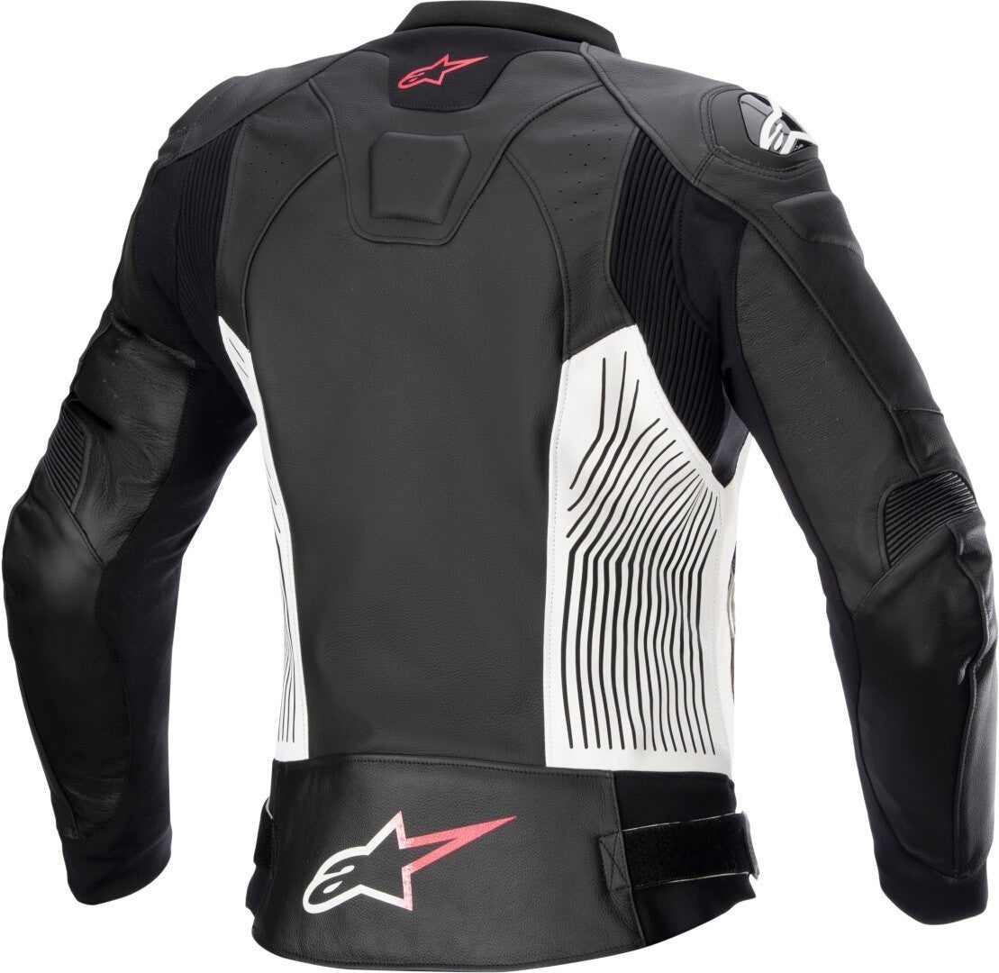 Alpinestars Stella GP Plus R V4 Ladies Motorcycle Leather/Textile black/white/pink 48 Figure 2