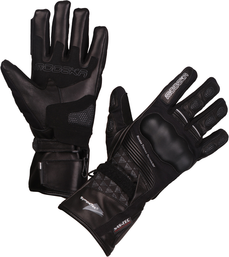 Modeka Panamericana Motorcykelhandskar Svart/sand 7 Figur 2
