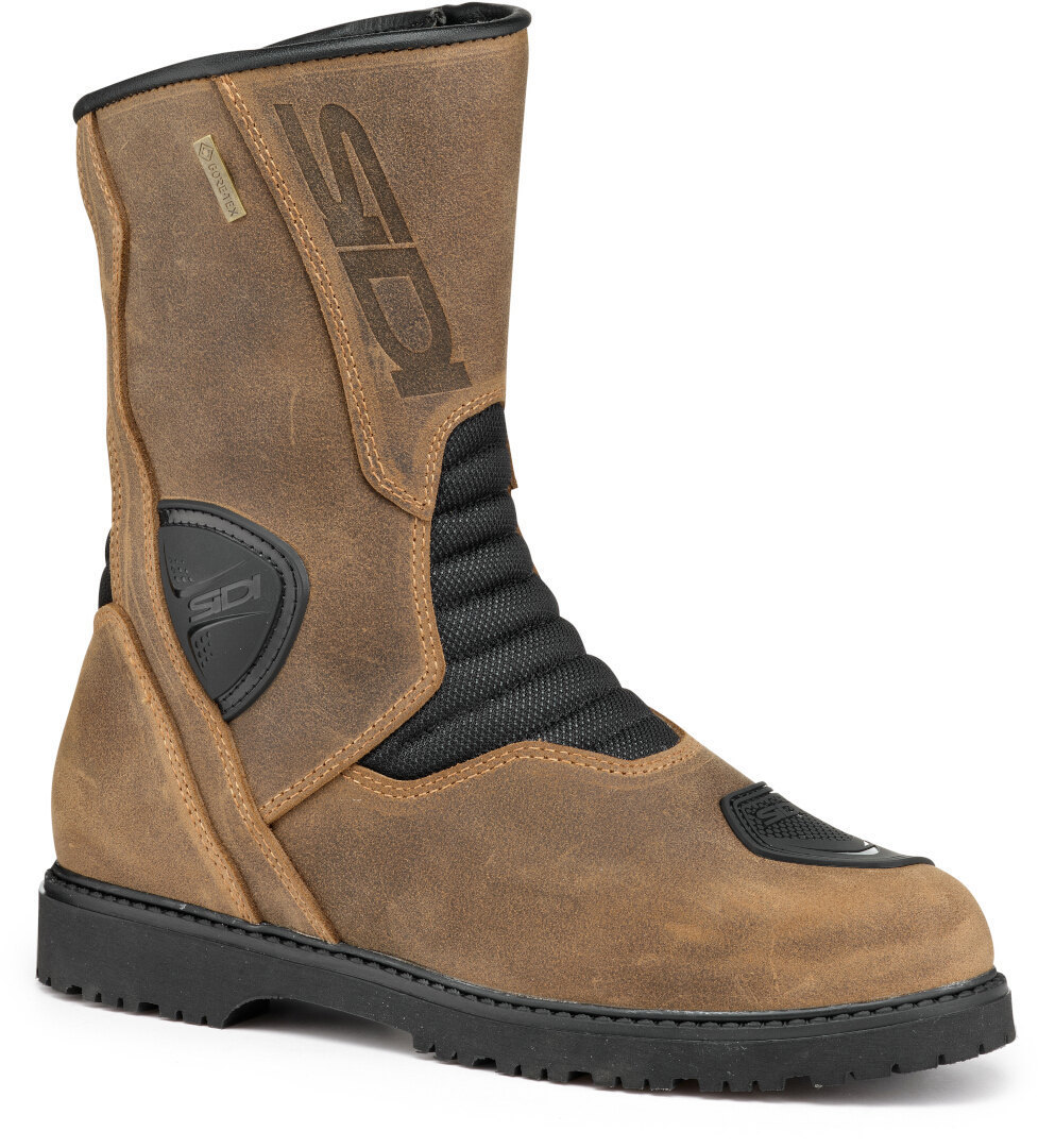 Sidi Gavia Gore Adventure Motorcycle Boots black/brown 41 Figure 1