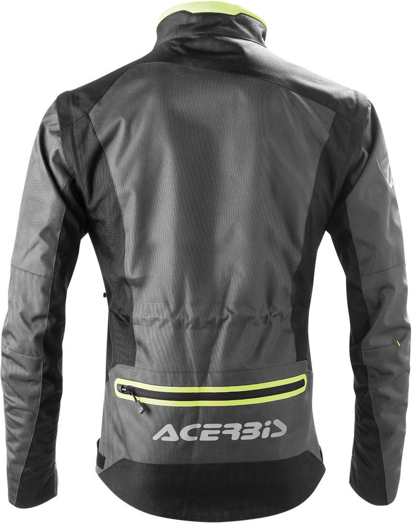 Acerbis Enduro One Blouson textile de moto noir/jaune XXL Figure 4