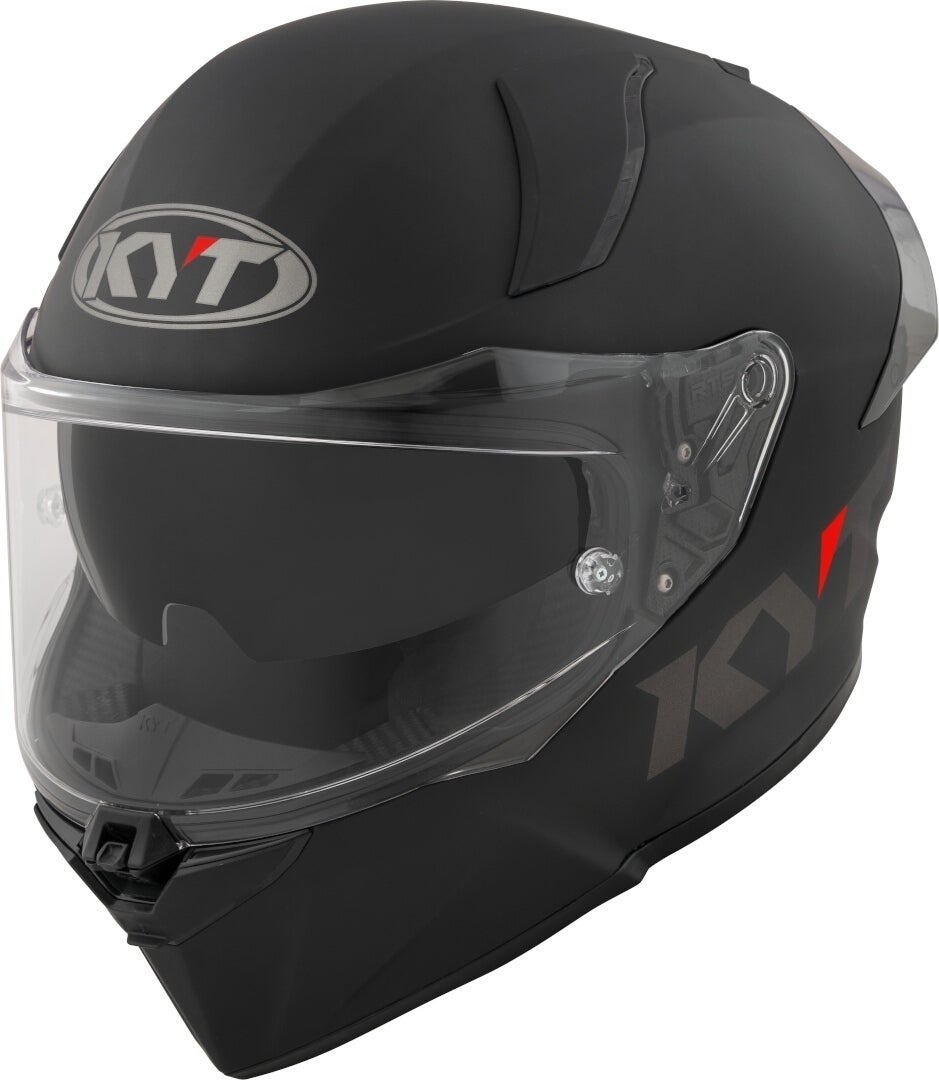 KYT R2R Plain Helm Black Matt S (55/56) Figuur 1
