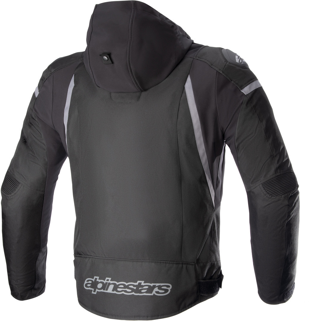 Alpinestars Zaca waterproof Motorcycle Textile Jacket black/grey 4XL Figure 2