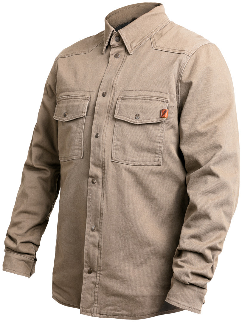 John Doe Motoshirt XTM Camicia da moto beige S Figura 4