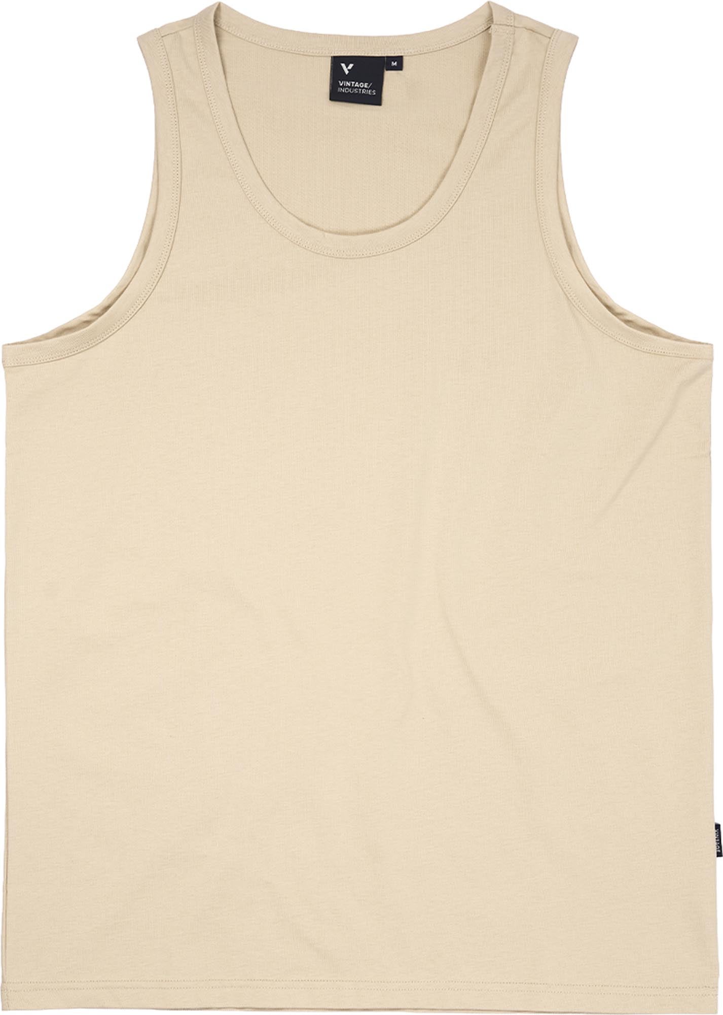 Vintage Industries Urban Tanktop Grijze Steen S Figuur 1