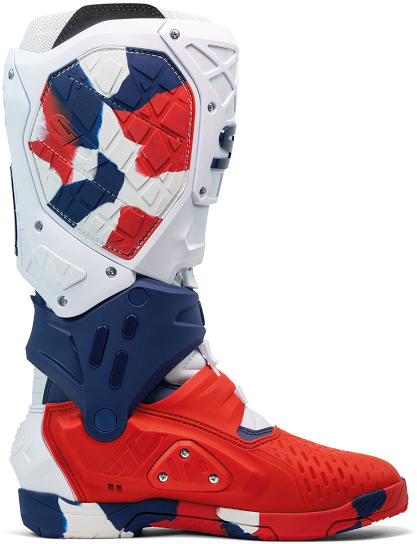 Sidi Crossair-X Motocross Boots white/red/blue 43 Figure 5