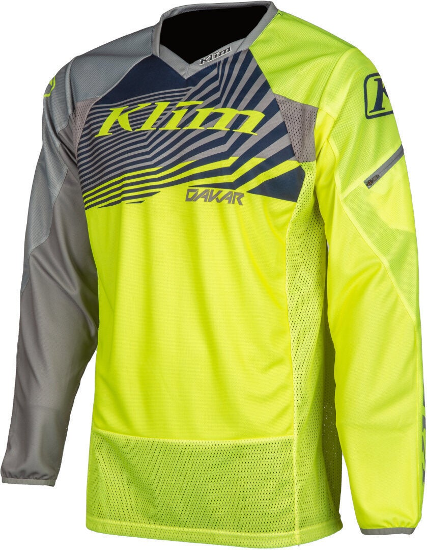 Klim Dakar 2023 Motocross trøje gul/grå XXL Figur 1