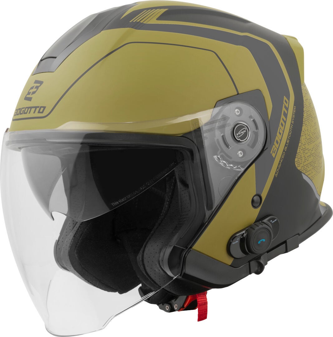 Bogotto H586 BT Illus Casco Jet Bluetooth