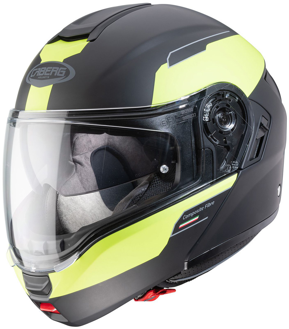Caberg Levo Prospect Cască Negru mat/galben XL (61/62) Figura 1