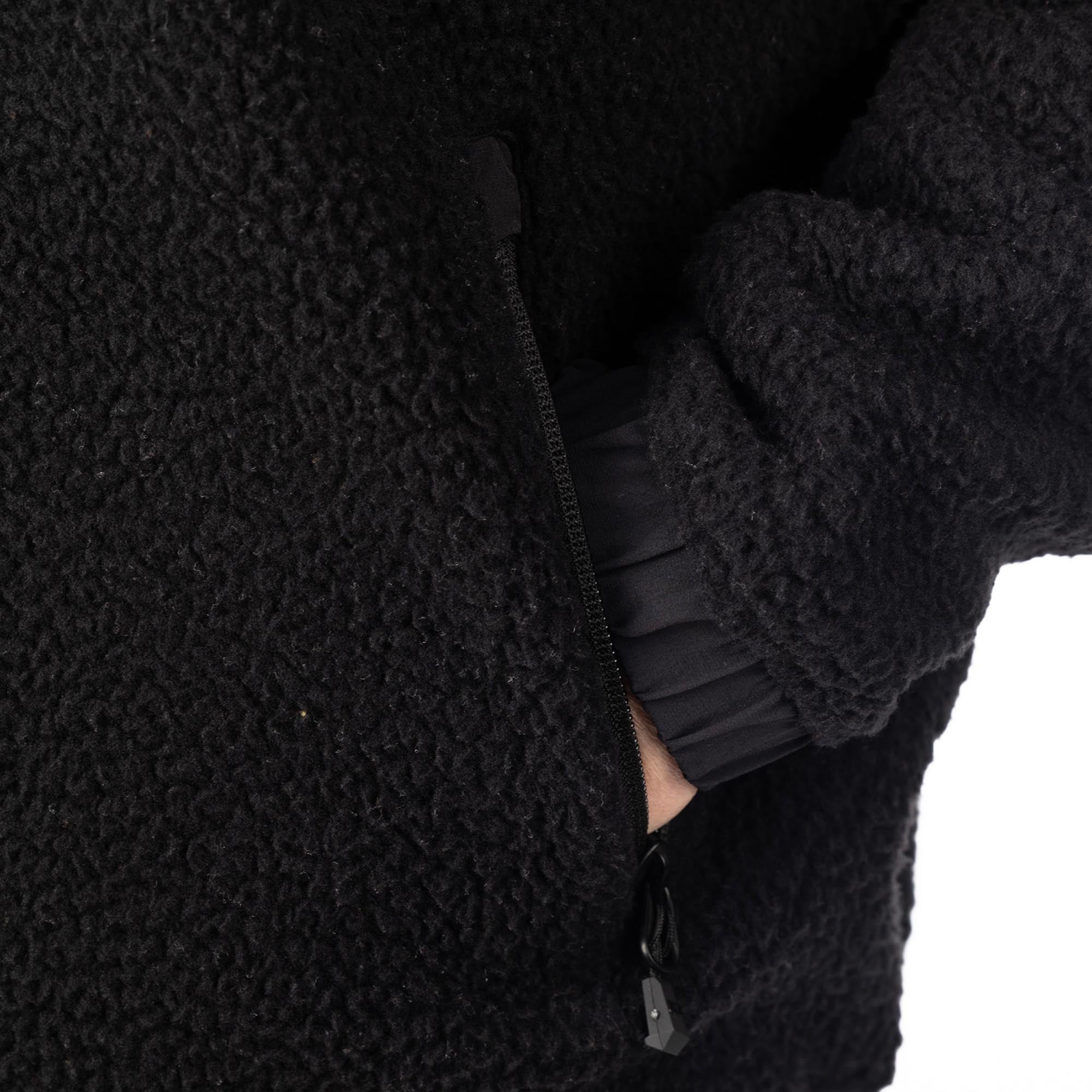 Klim Sira High Pile Dámská fleecová bunda černá 2XL Obrázek 5