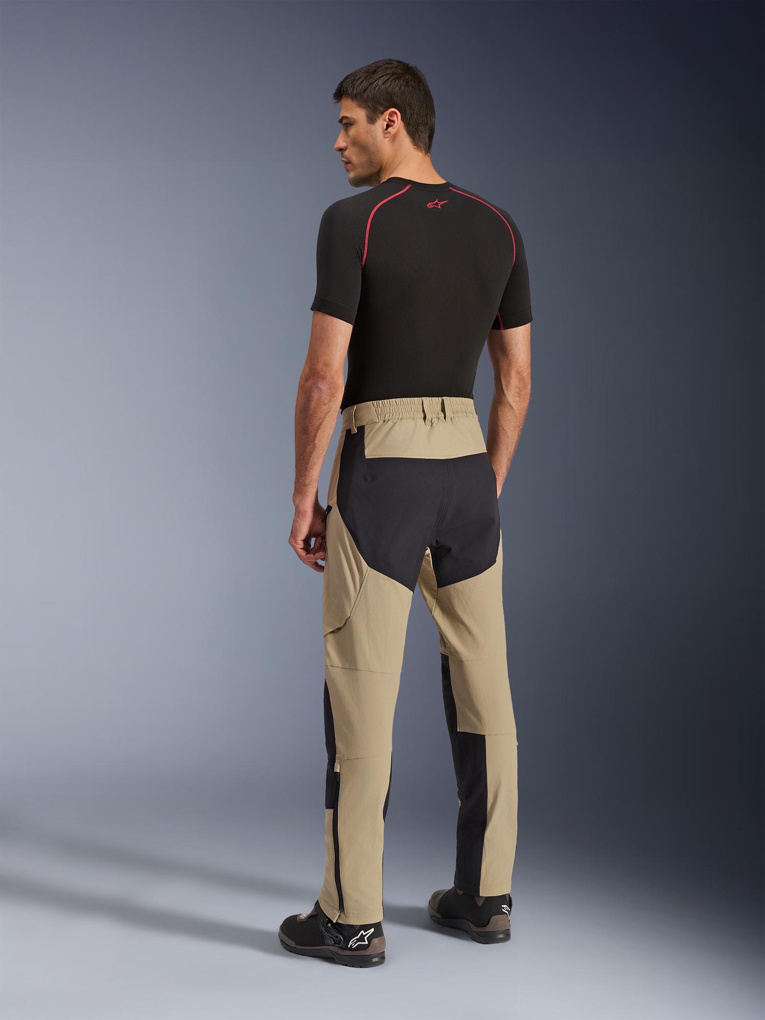 Alpinestars Flex-AST Explorer Motorrad Textilhose beige/schwarz L Abbildung 5