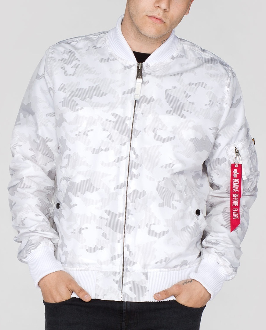 Alpha Industries MA-1 TT Jacket white/camouflage L Figure 6