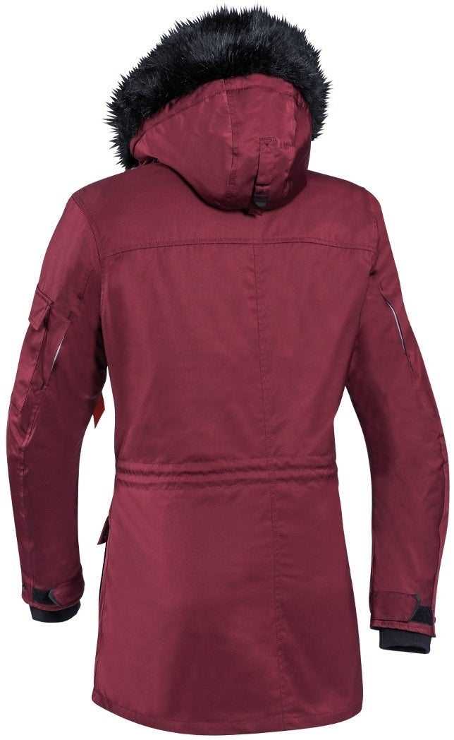 Ixon Ontario Damen Motorrad Textiljacke burgunderrot M Abbildung 2