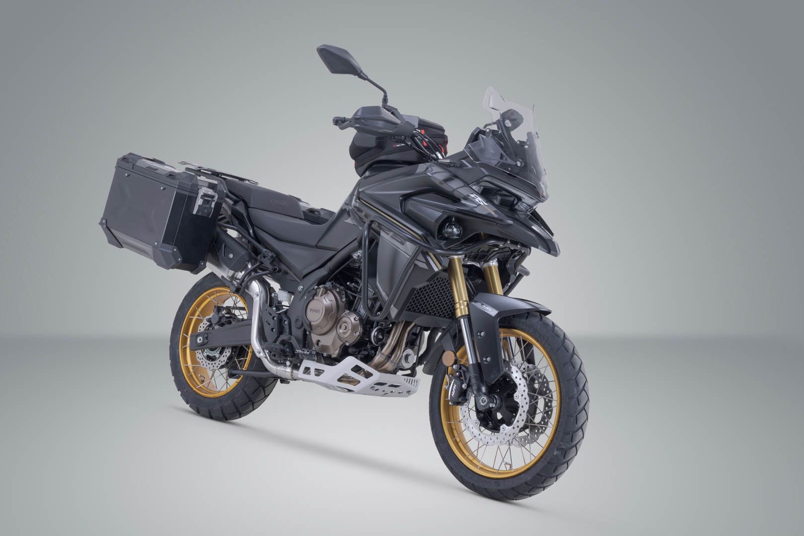 Sistem de carcasă din aluminiu SW-Motech TRAX ADV - Negru. 45/37 l. Voge DS625X (24-). Figura 2