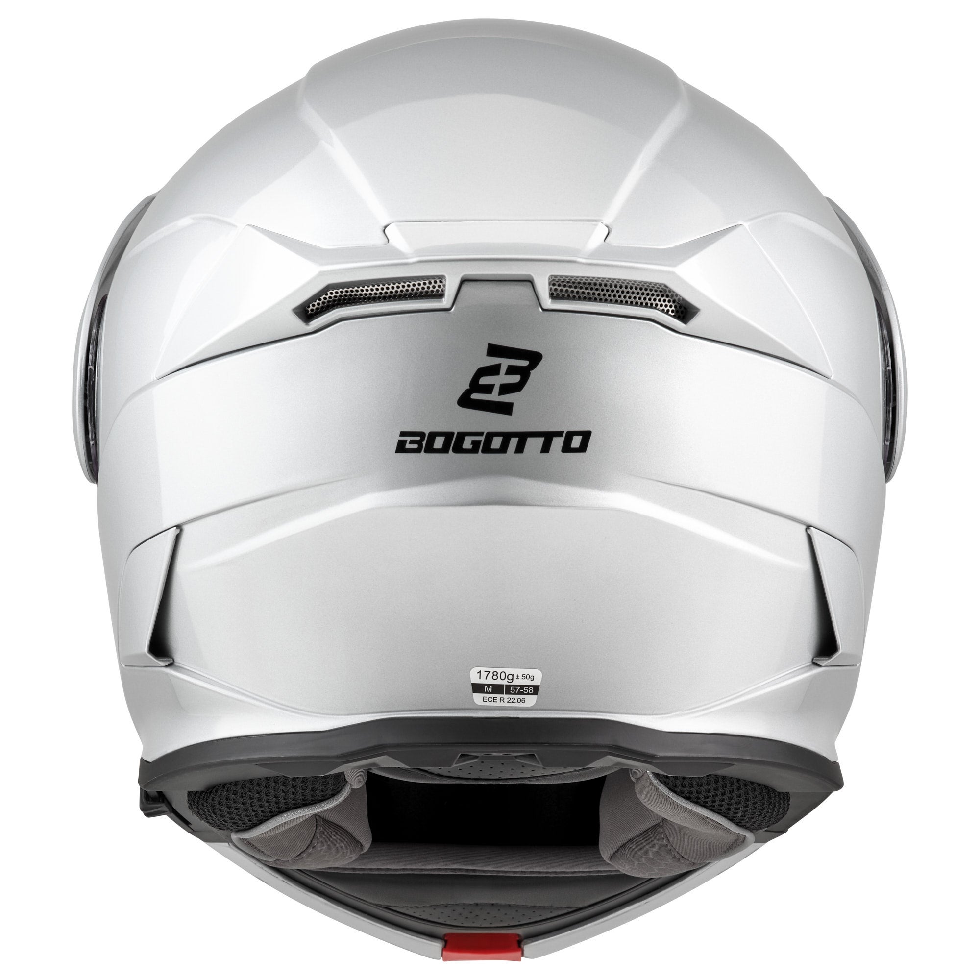 Bogotto H276 Enduro Klapphelm silber S (55/56) Abbildung 6