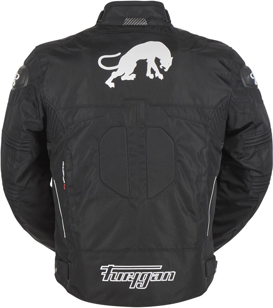 Furygan Titanium Motorfiets textiel jas zwart/wit XXL Figuur 3