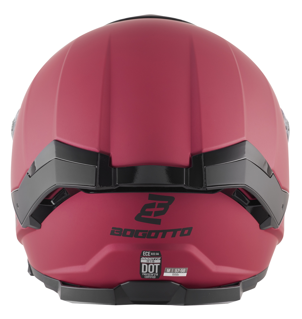 Bogotto FF118 Cască Red Matt XS Figura 4