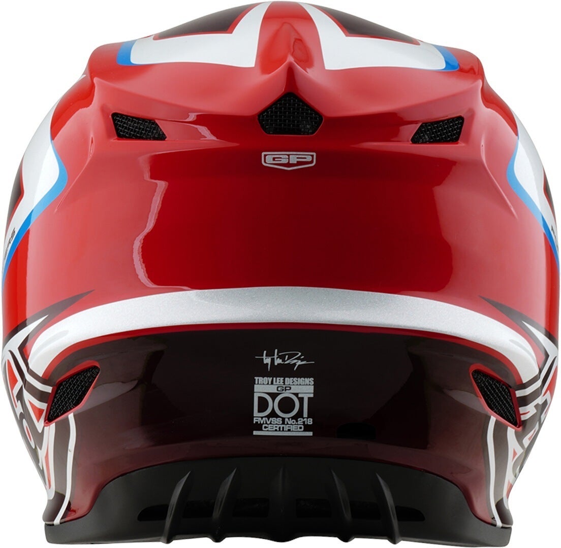 Troy Lee Designs GP Shutter Motocross Helm rot XXL (62/63) Abbildung 4