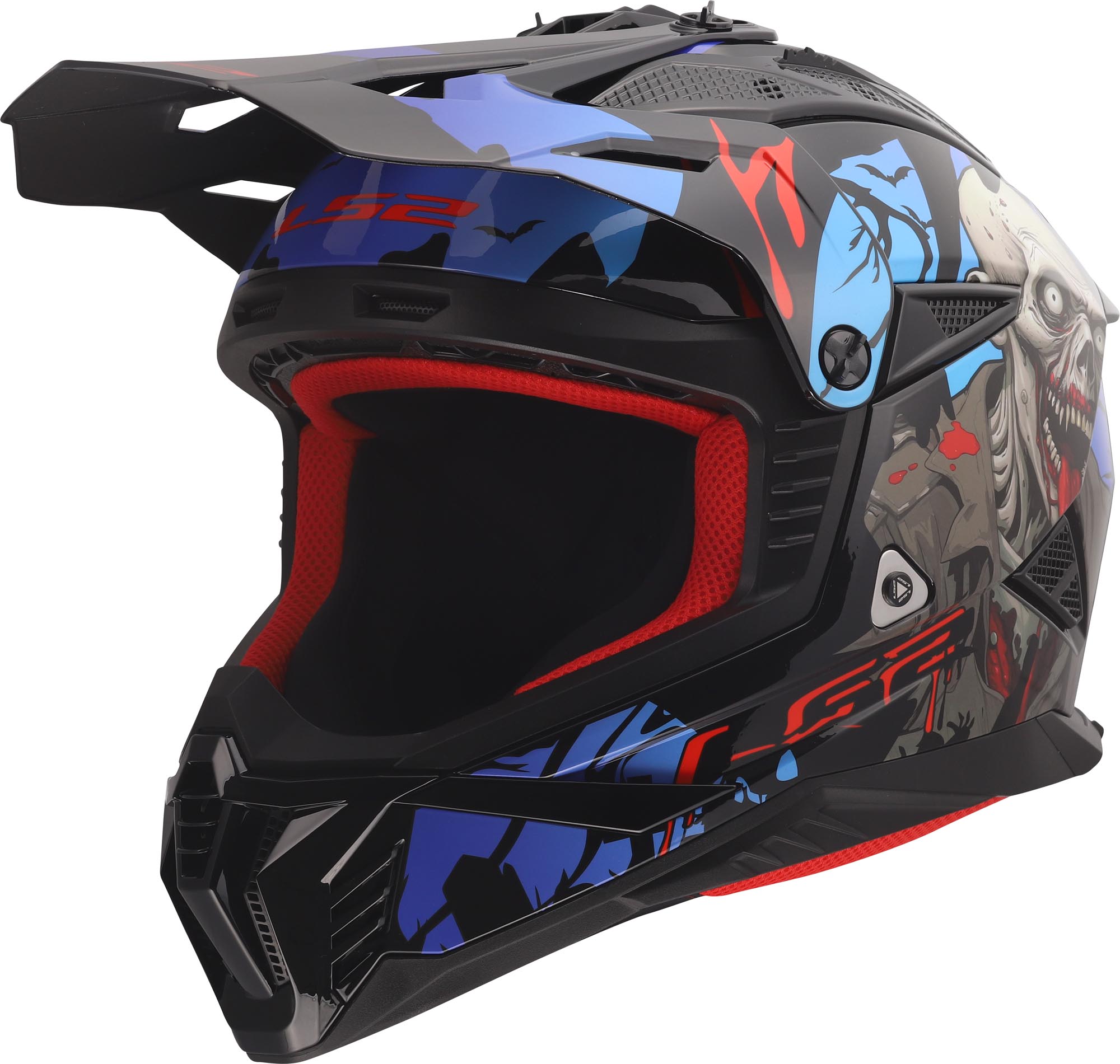 LS2 MX708 Fast II Zombie II Capacete de Motocross Artigo principal Figura 1