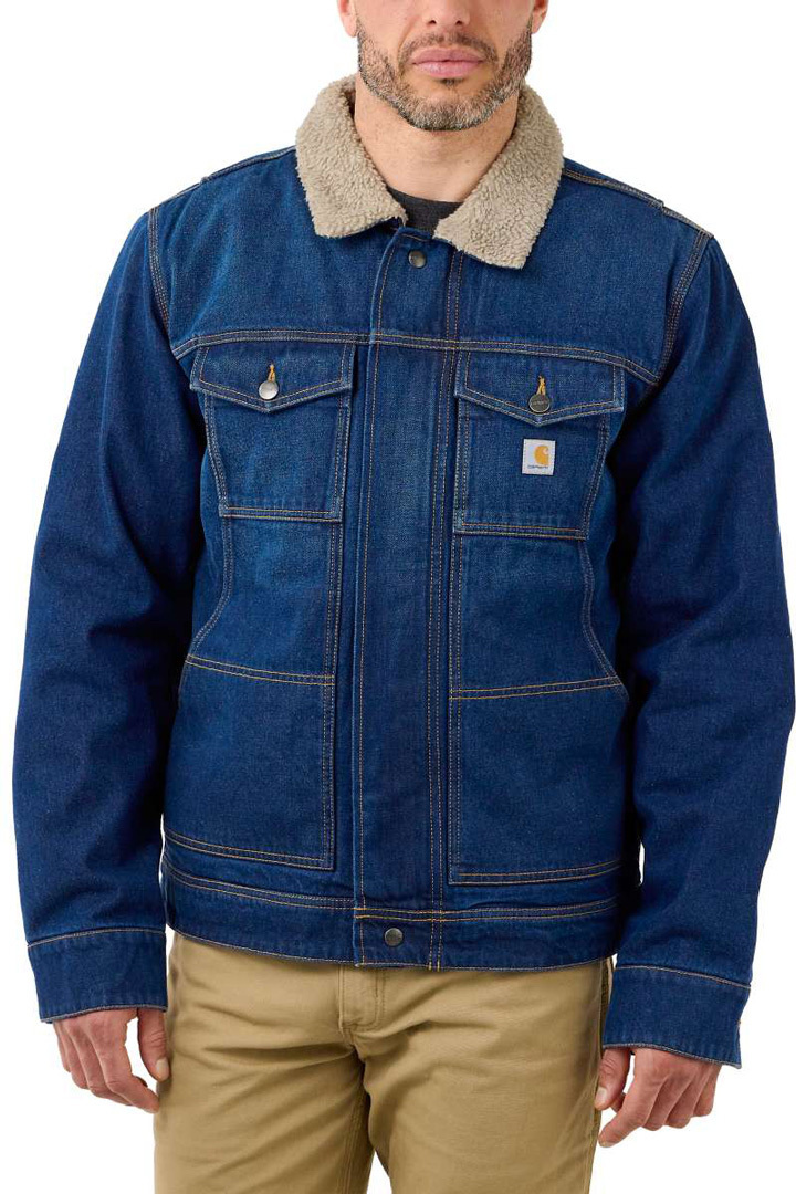 Carhartt Relaxed Denim Sherpa Lined Jasje XL Figuur 2