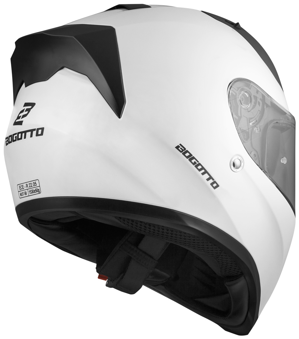 Bogotto V128 Casque Blanc S Figure 3