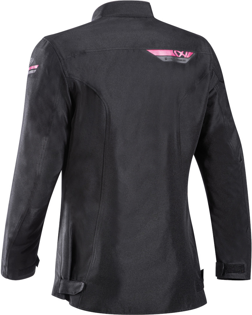 Ixon Slash Damer Motorcykel tekstiljakke Sort/fuchsia L Figur 2