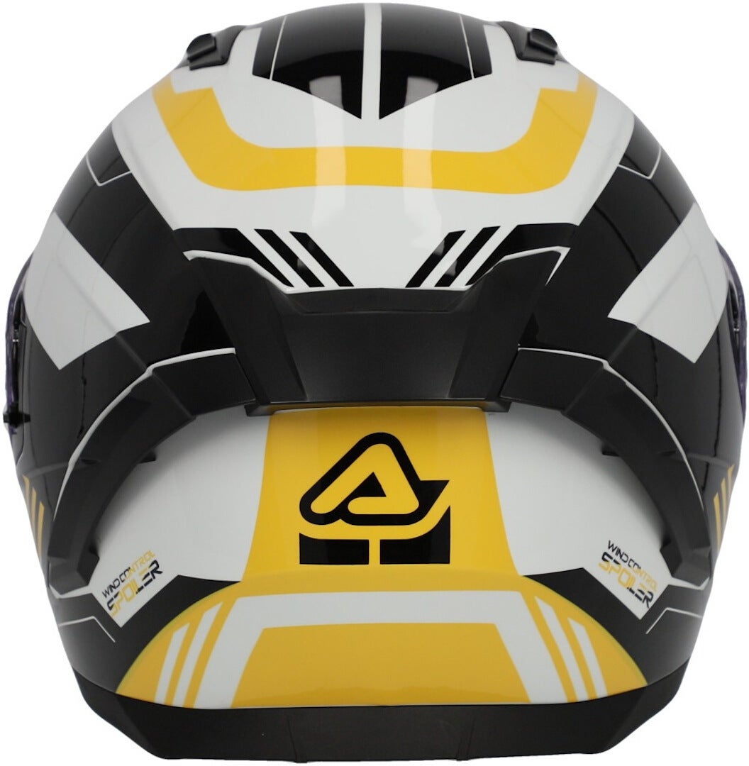 Acerbis X-Way Graphic Casco nero/giallo S (55/56) Figura 4