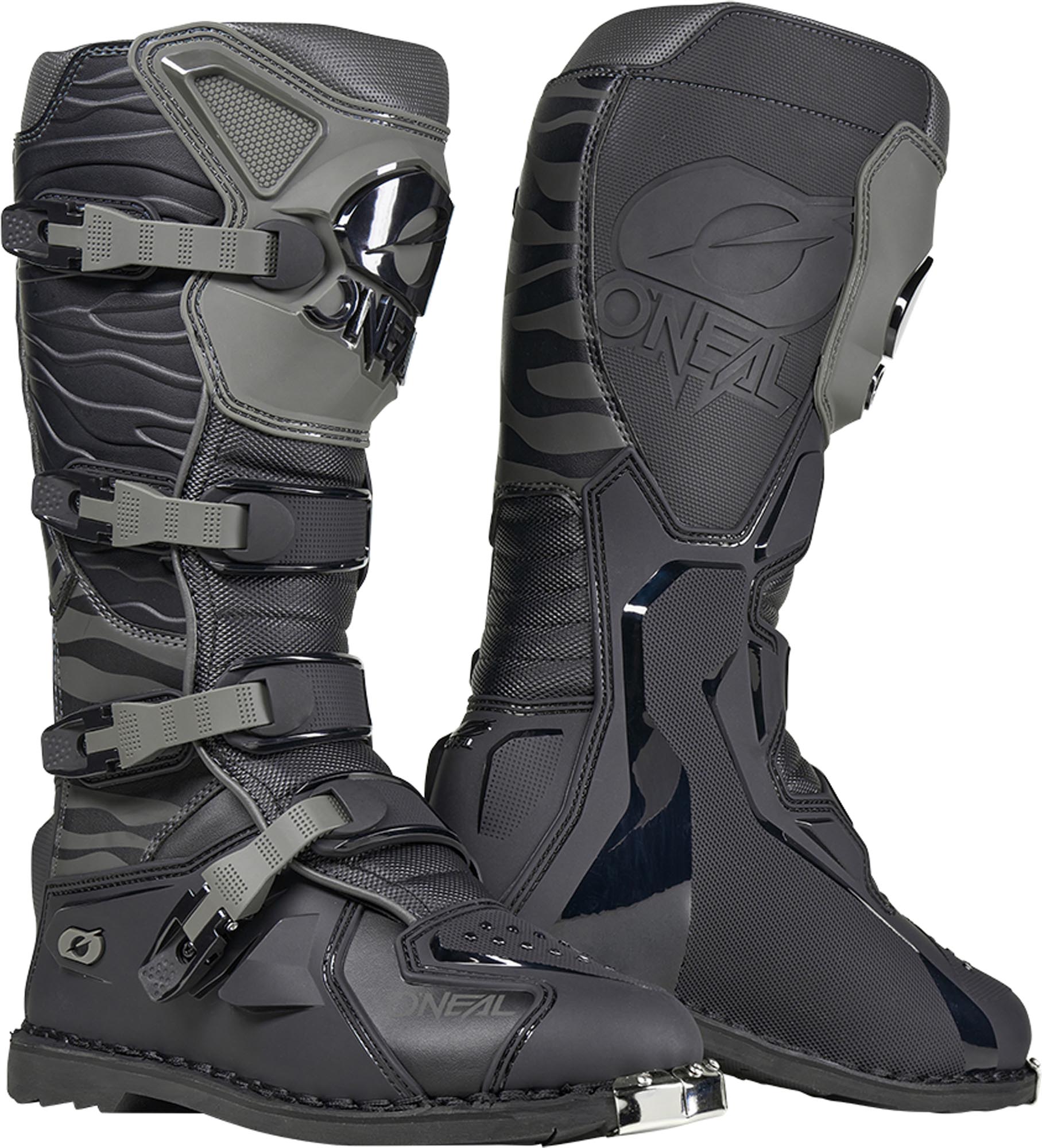 Oneal 3SRS EC Zebra Motocross Boots black/grey 49 Figure 4