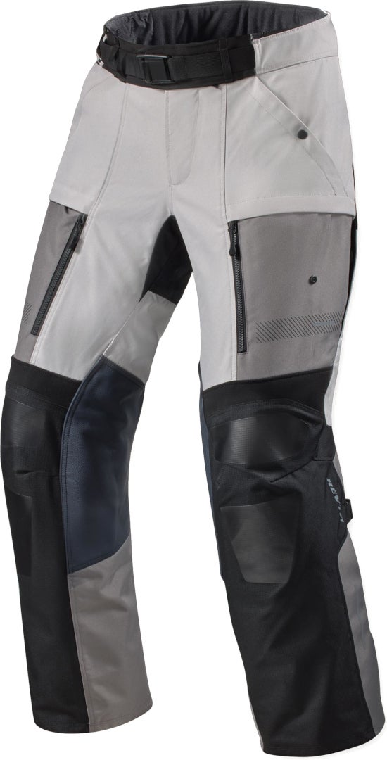 Revit Sand 5 H2O waterproof Motorcycle Textile Pants silver/black Long M Figure 1