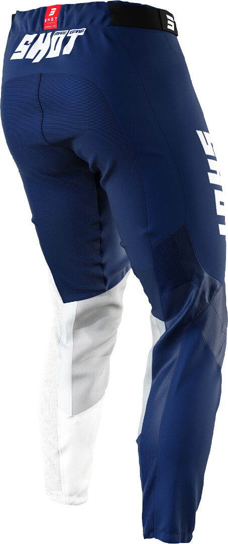 Shot Aerolite Gradient Motocross Pants blue/white/red 36 Figure 3