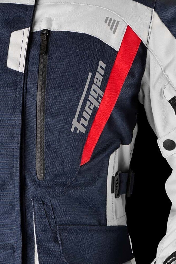 Furygan Apalaches Evo Ladies Motorcycle Textile Jacket blue/white/red XL Figure 9