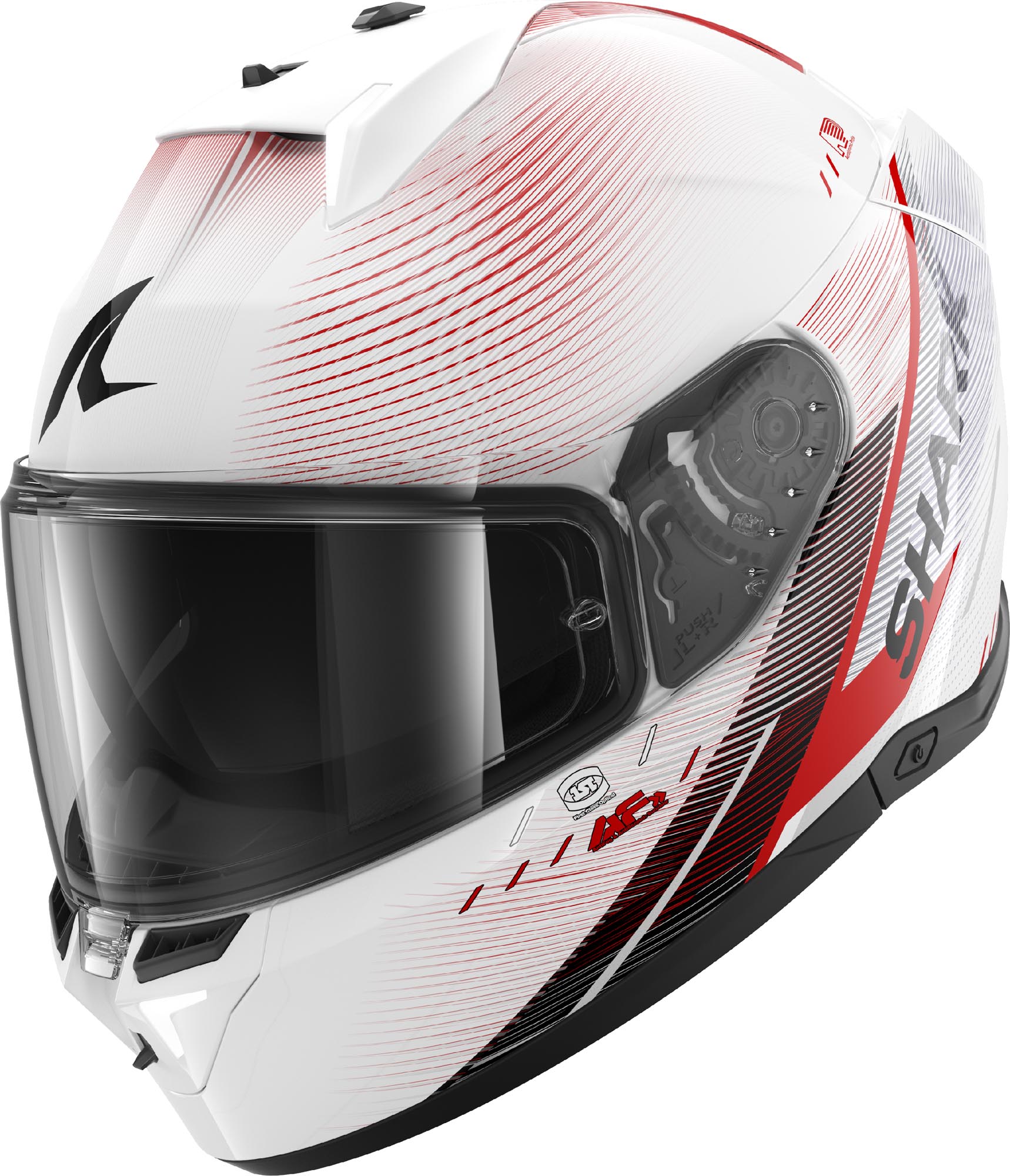 Shark Skwal i3 Speed Tech Casco nero opaco/rosso/blu M (57/58) Figura 1