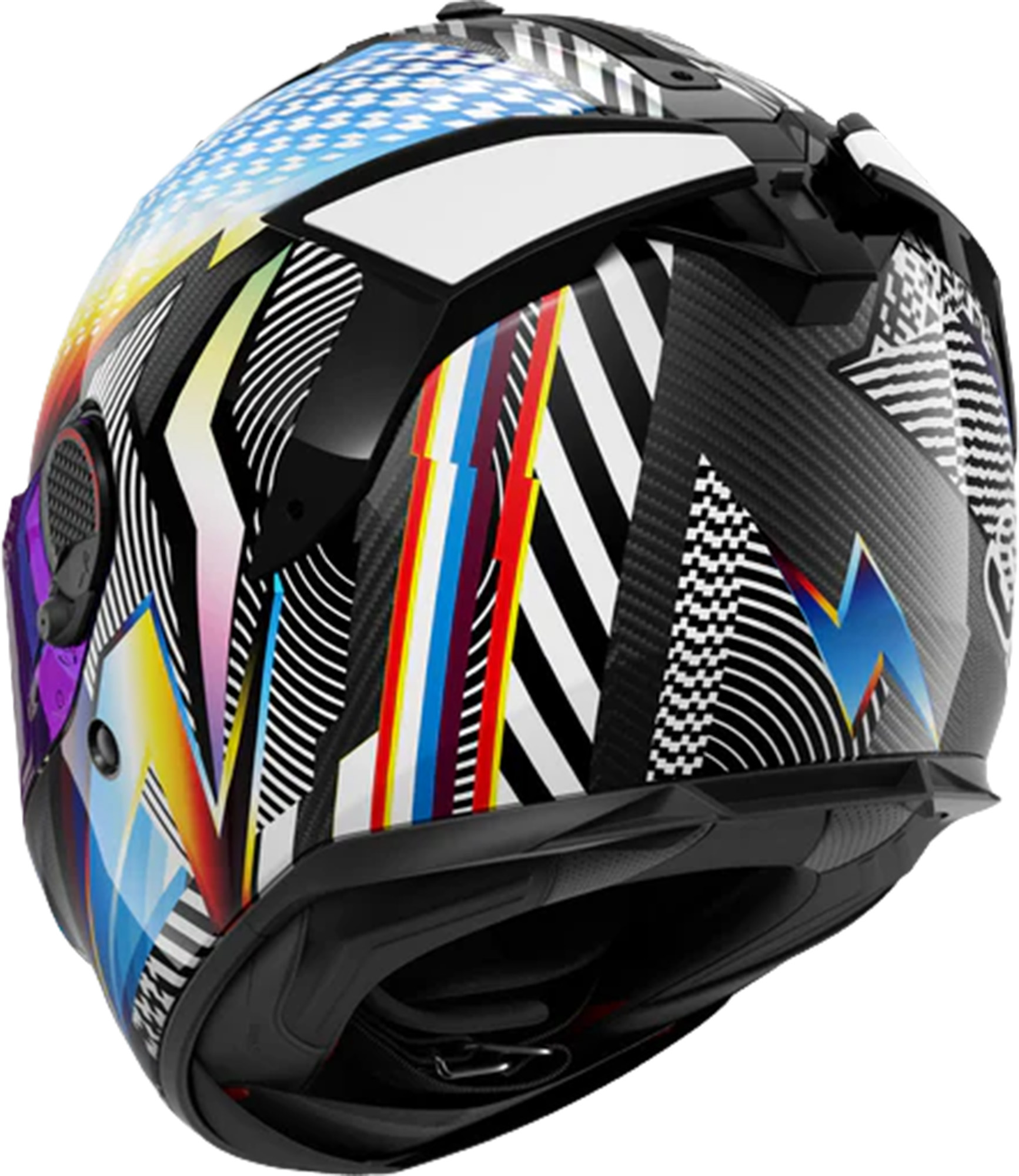 Side view of Shark Spartan GT Pro Carbon Sthyr Helmet