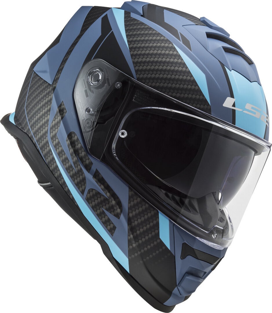 LS2 FF800 Storm II Racer Helmet blue matt L (59/60) Figure 4