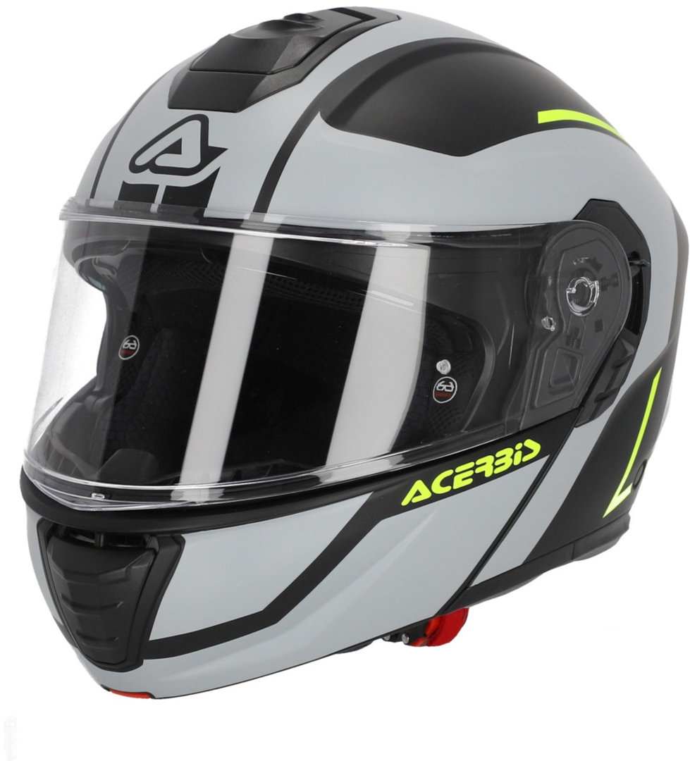 Acerbis TDC Casco Grigio opaco/giallo S (55/56) Figura 1