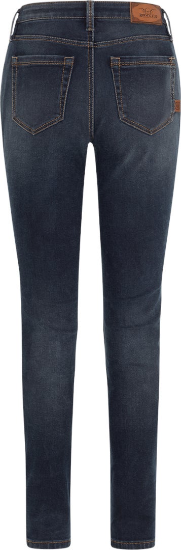 Rokker RT Mid Waist Slim Jeans da moto da donna blu 36/30 Figura 2