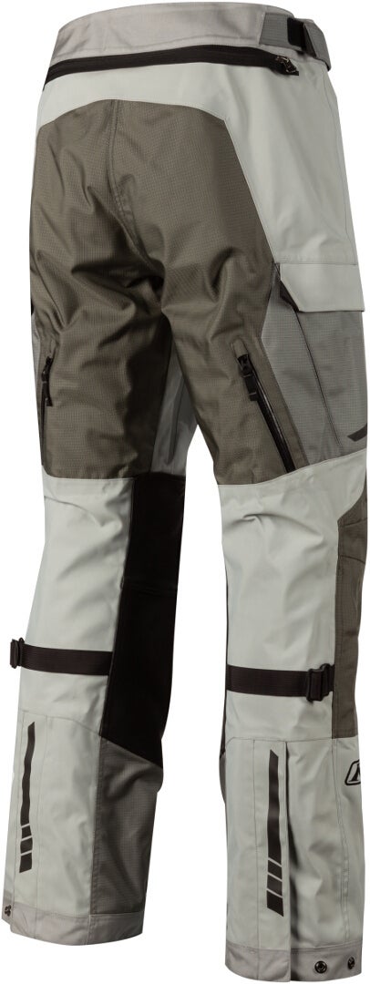 Klim Carlsbad Gore-Tex Motorcycle Textile Pants light grey Short 36 Figure 6