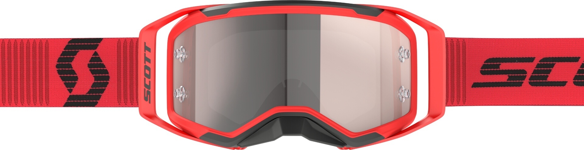 Scott Prospect 2.0 Ochelari de motocross Roșu/Negru Figura 3