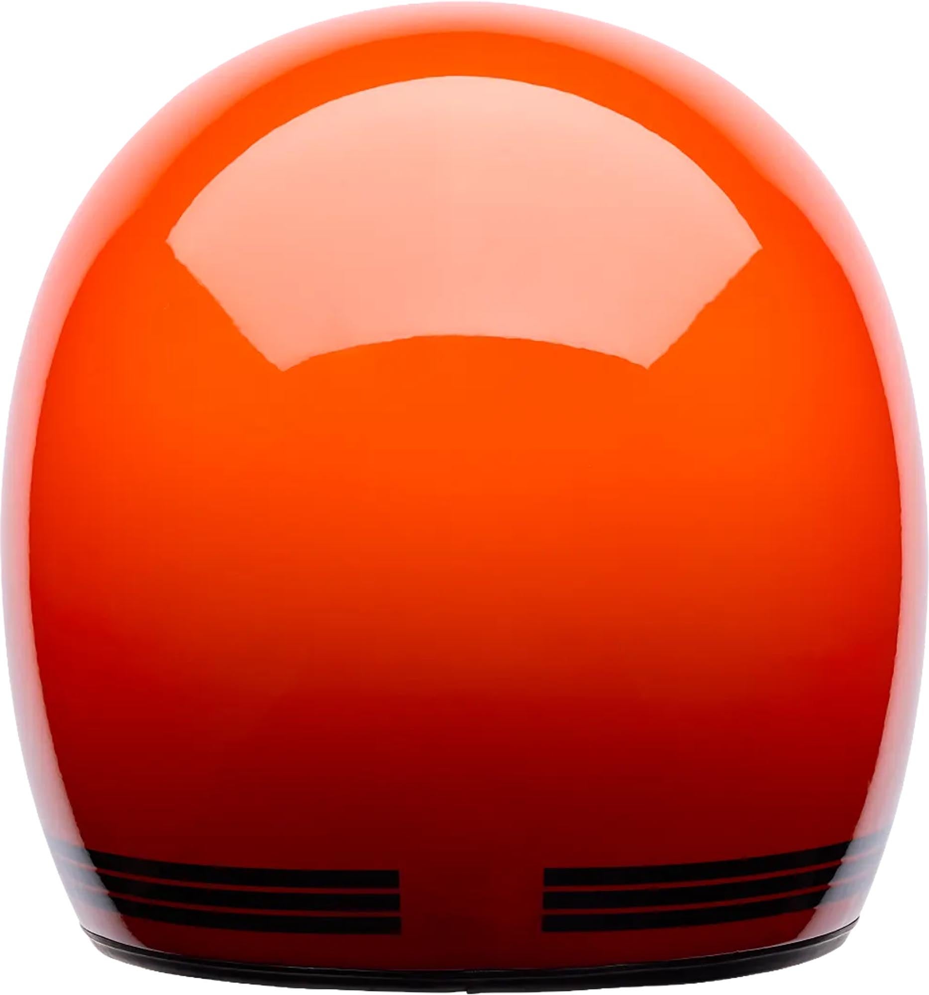 Side view of Bell Moto-3 Classic Gloss Org Motocross Helmet