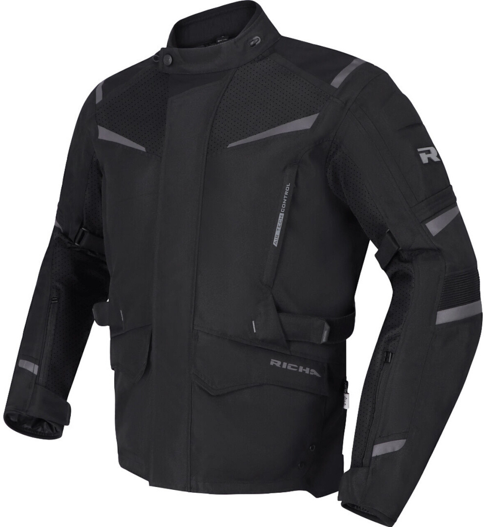 Richa Tundra waterproof Motorcycle Textile Jacket black L Figure 2
