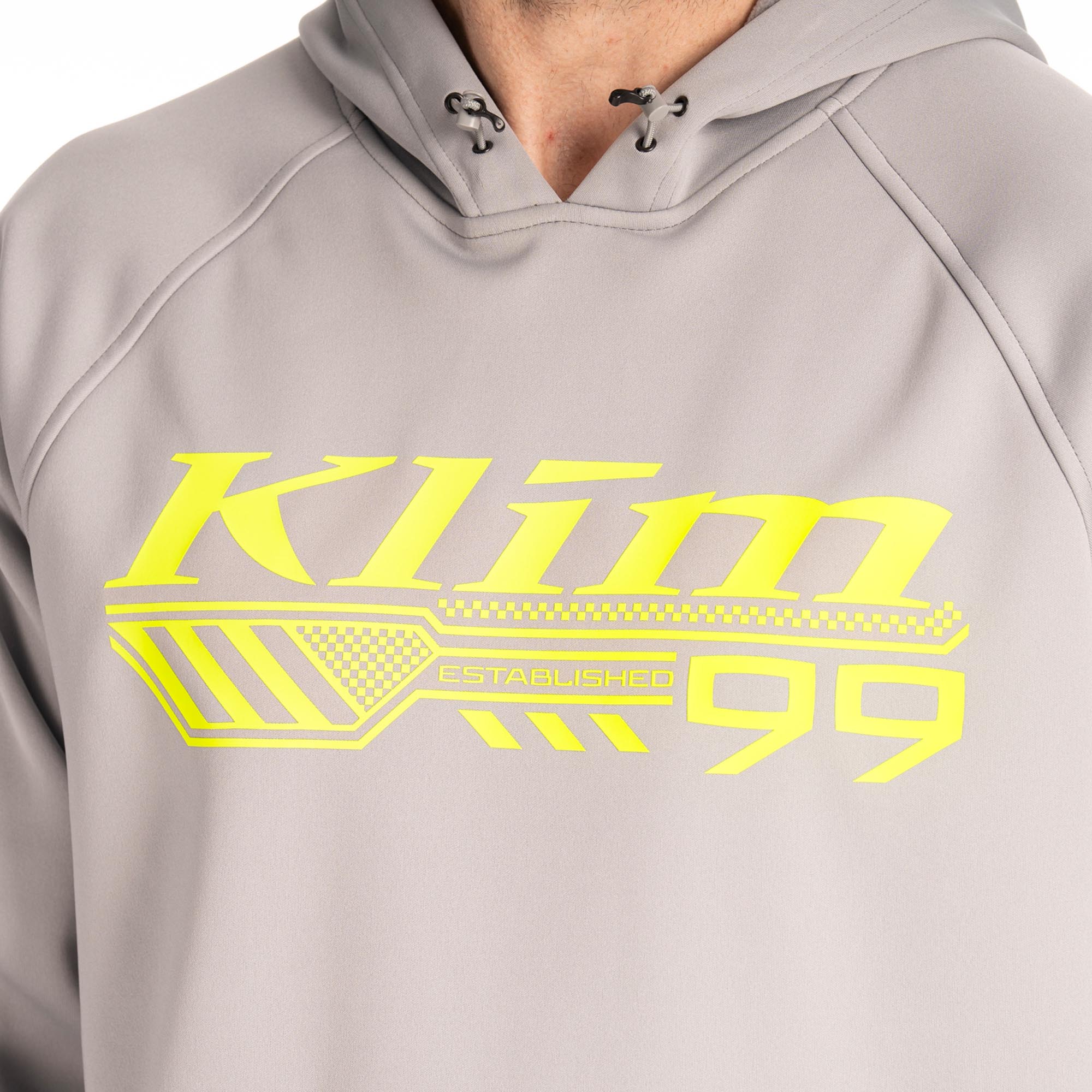 Klim Foundation Hoodie hellgrau L Abbildung 4