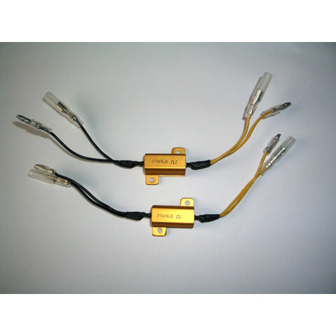 SHIN YO Leistungswiderstand 25W mit Kabel 6,8 Ohm Figura 1