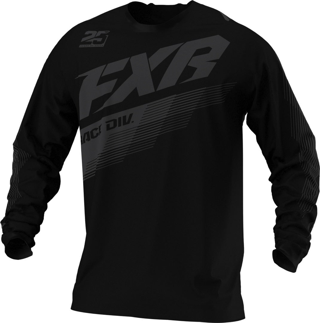 FXR Clutch MX Gear Motocross Jersey sort/grå L Figur 1