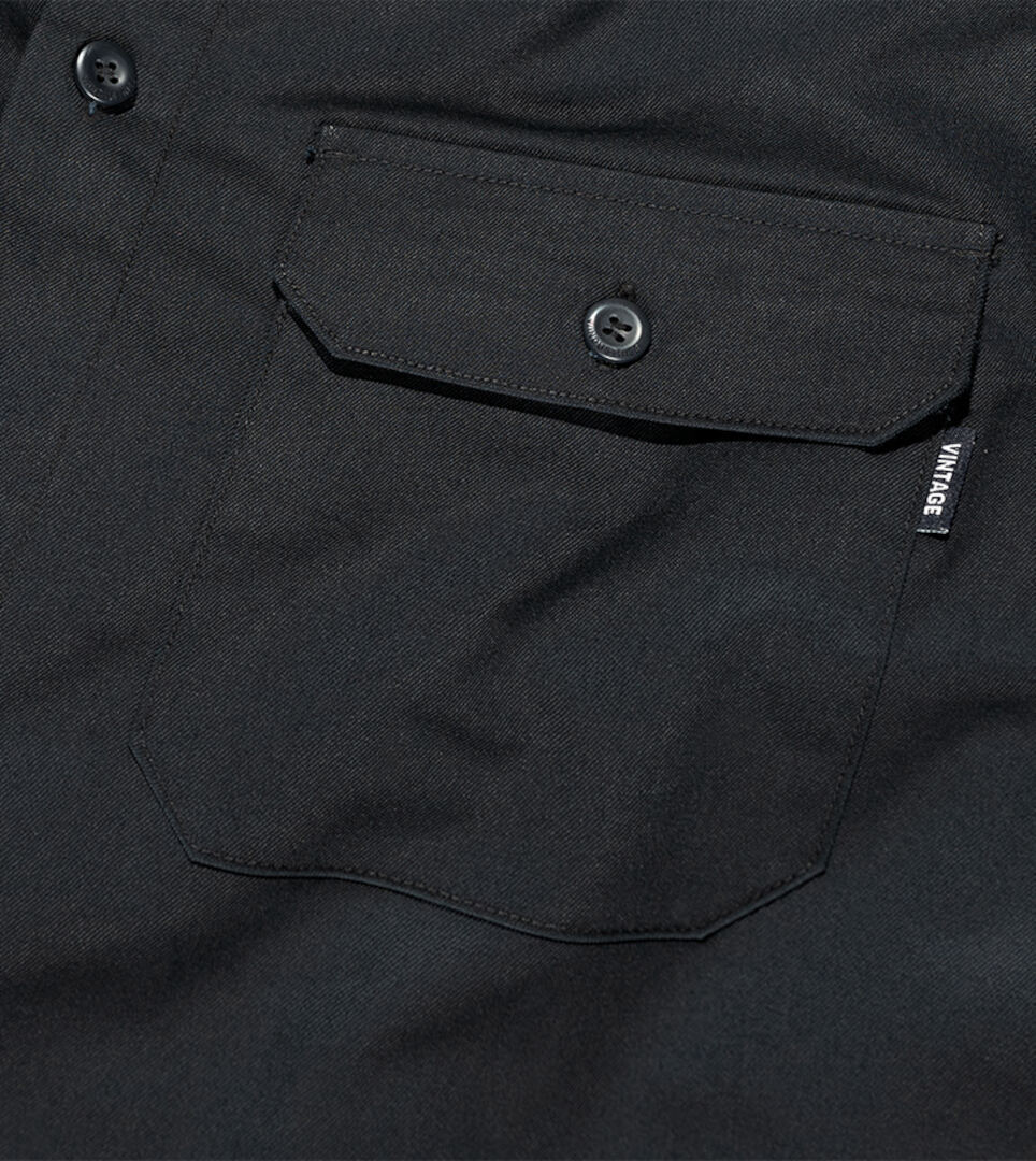 Vintage Industries Harris Tricou negru M Figura 4