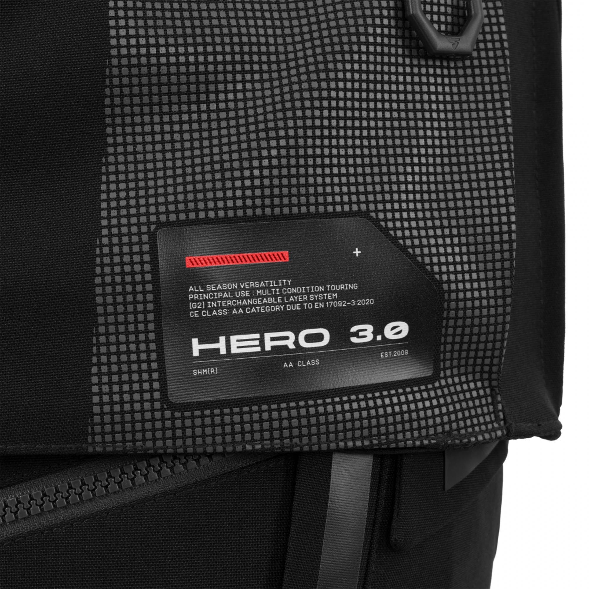 SHIMA Hero 3.0 Motorcycle Textile Jacket grey/red XL Figure 26
